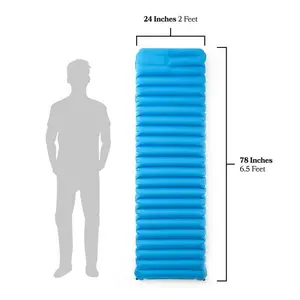 Wholesale Ultralight Sleeping Pad Air Sleeping Mat for Hiking,Backpacking,Hammock,Tent