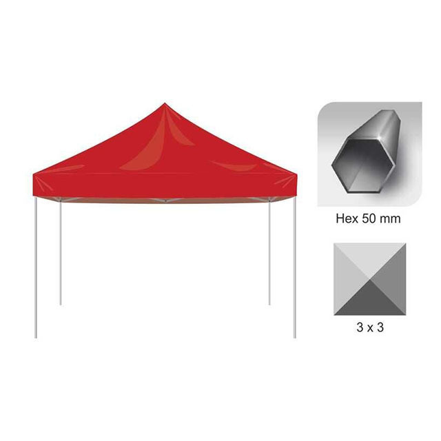 commercial gazebo awnings heavy duty 40mm hexagon frame  tent outdoor  gazebo