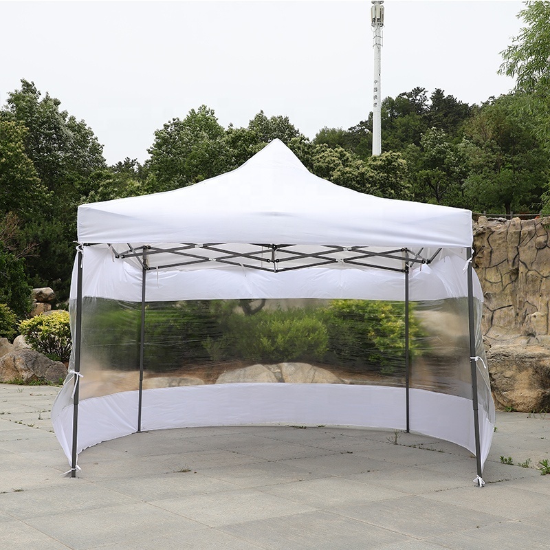 2.5 x 2.5 meters 3 x 3 iron frame cheap popup gazebo tent pop up gazebo with sides 3x3