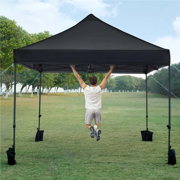 5x5  10x15 canopy pop up tent waterproof exhibition market tents gazebo with wheels bag