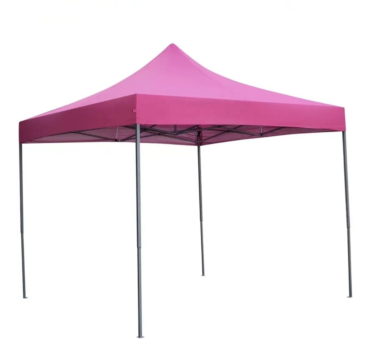 10x10 Ft pop up outdoor canopy tent for event party gazebo pink