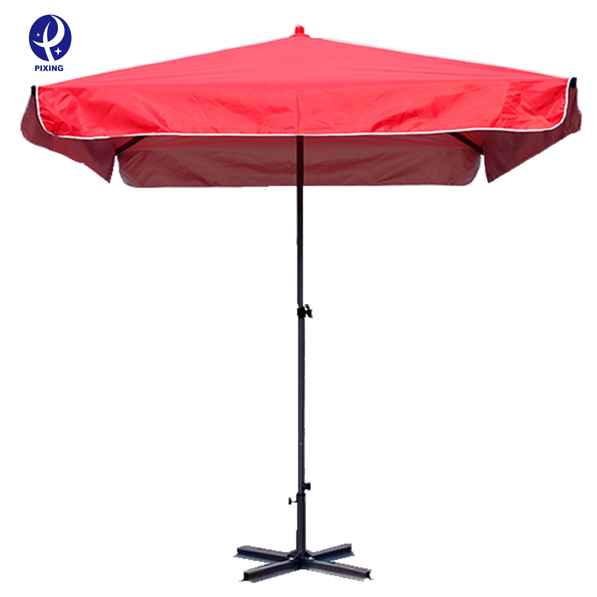 Outdoor Advertising Cafe Umbrella Custom Logo Printed Branded Fold Sun Shade Garden Market Golf Parasol Beach Umbrella