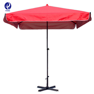 Outdoor Advertising Cafe Umbrella Custom Logo Printed Branded Fold Sun Shade Garden Market Golf Parasol Beach Umbrella