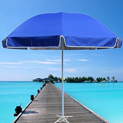 Wholesale Custom Outdoor Foldable Sun Umbrella Advertising Polyester PVC Vinyl Oxford Beach Umbrellas