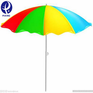 Customized Big Size Huge Outdoor Umbrella Bear Coffee Drink Bar Parasol Telescopic Patio Foldable Umbrella