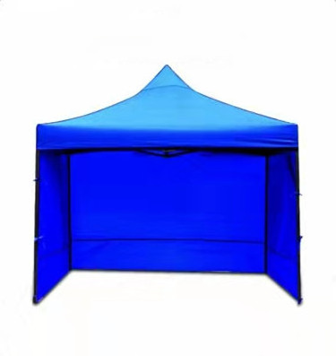 Outdoor advertising tent printed word square sunshade canopy folding telescopic four-legged stand with large umbrella camouflage