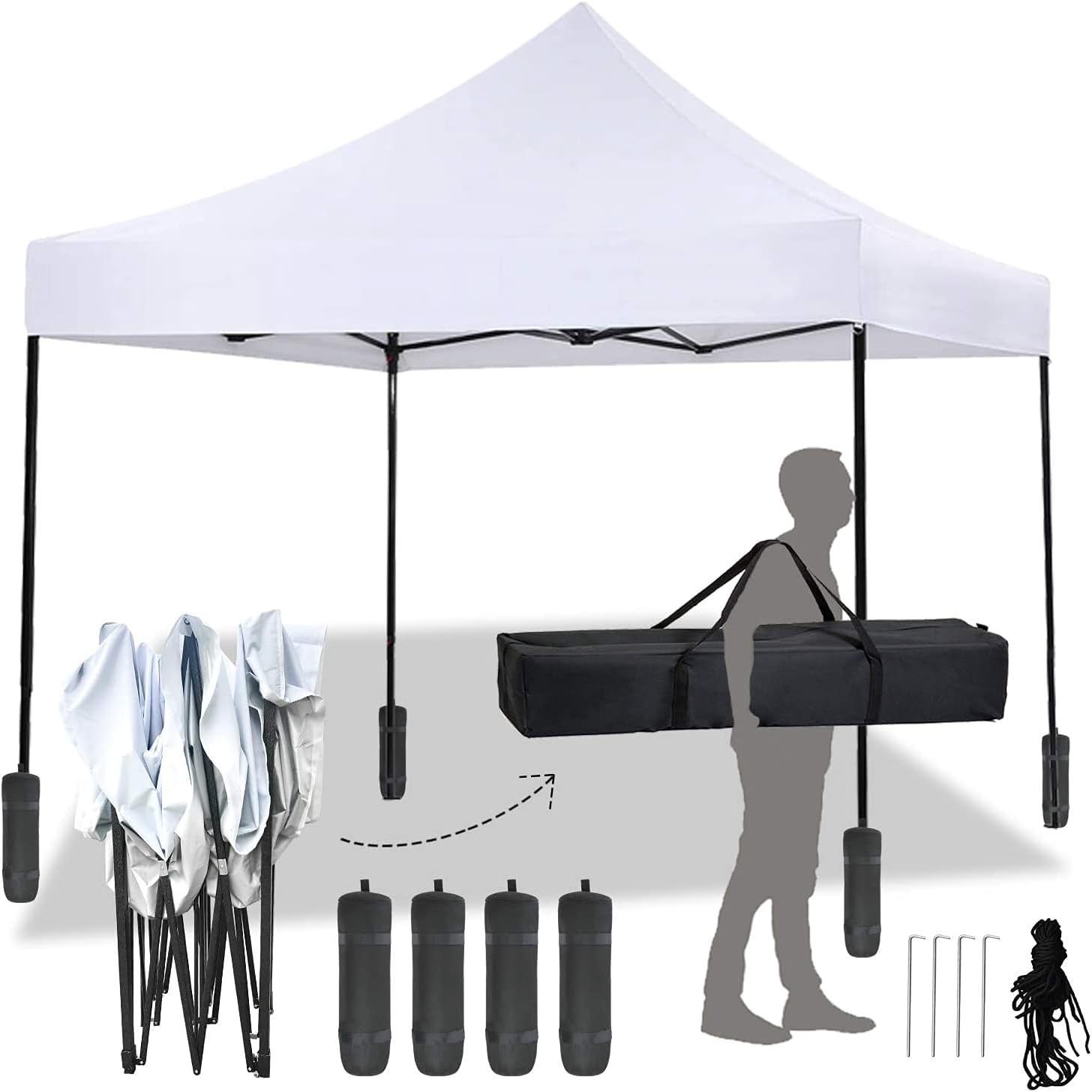 Outdoor gazebo tent 3x3 3x4.5 3x6 folding tent waterproof pop up canopy tent for camping