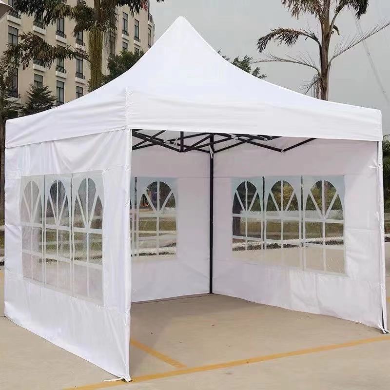 Wholesale Low Price Folding Canopy Tent High Commercial Canopy Gazebo with Sidewalls Waterproof