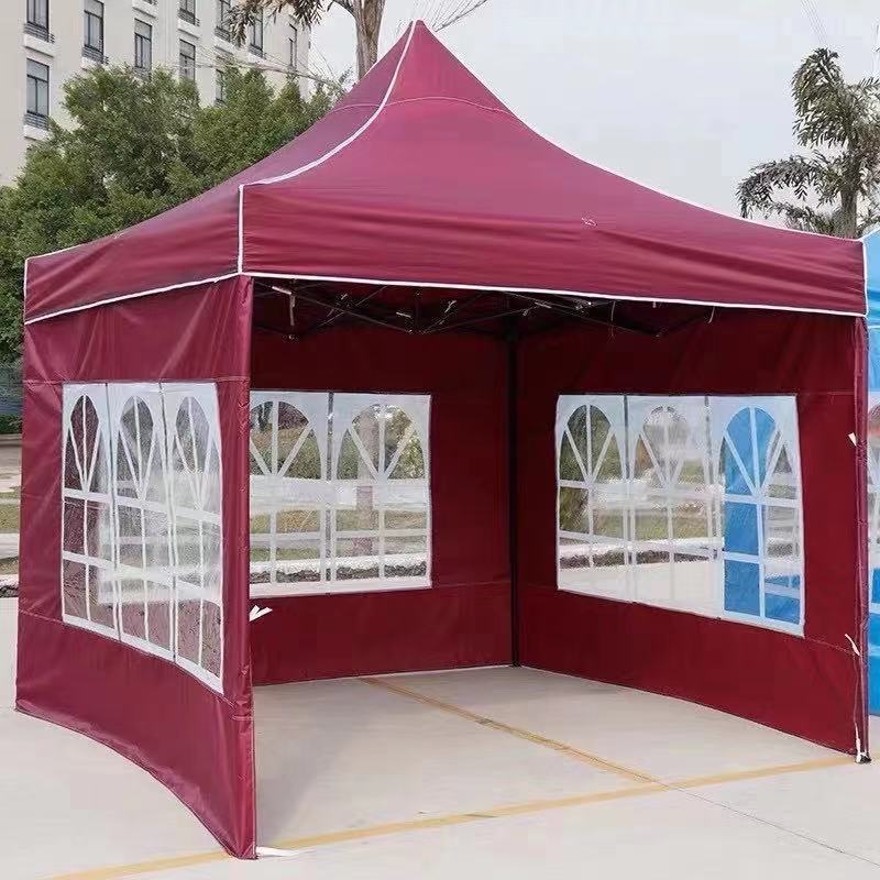 Wholesale Low Price Folding Canopy Tent High Commercial Canopy Gazebo with Sidewalls Waterproof