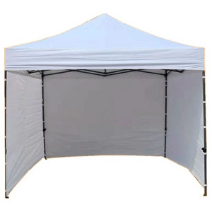 3x3 Pop Up, Folding Sports Gazebo Per Event With Sides Walls Heavy Duty Foldaway Enclosed Canopy Tents For Outdoor Events