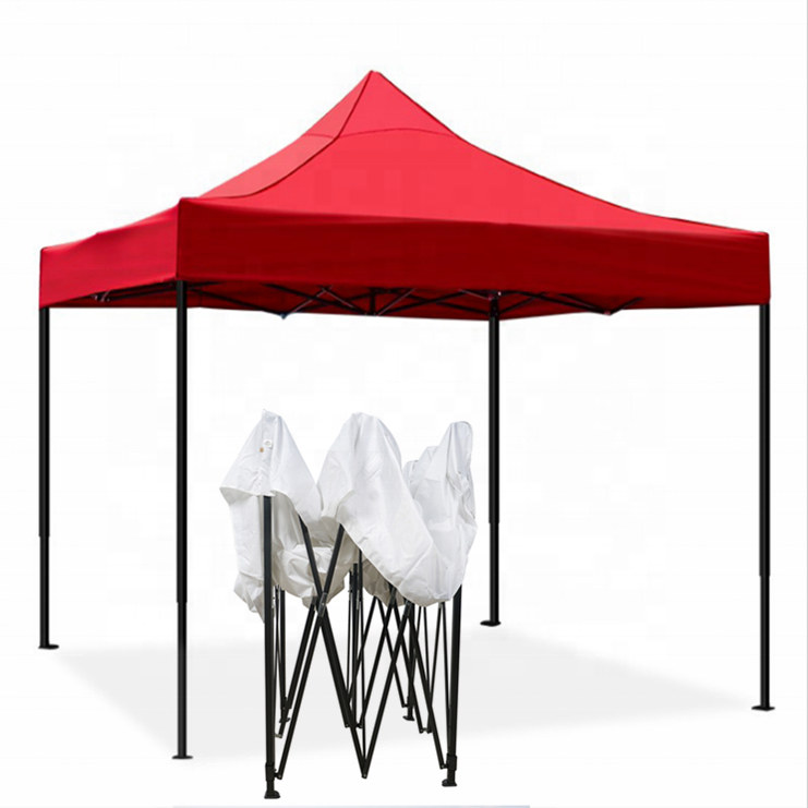 OEM custom logo printed outdoor waterproof 3x3 toldos plegables folding gazebo carpa 3x3 oxford trade show tent