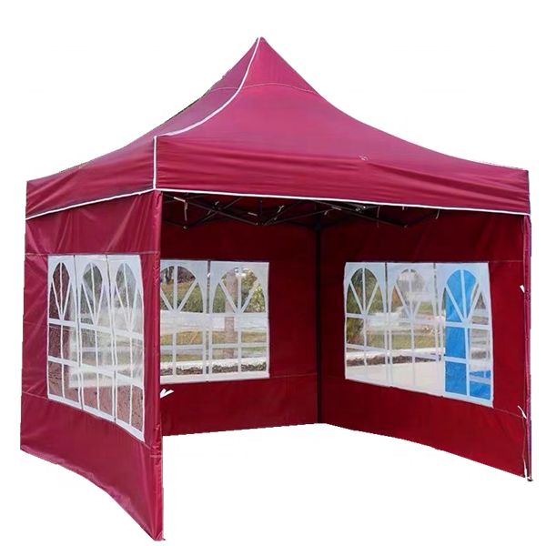 Sun proof tent 10x10 canvas gazebo 3*3 m gazebo with sides