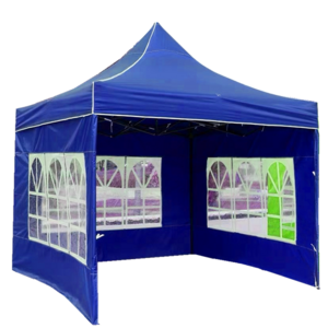 Sun proof tent 10x10 canvas gazebo 3*3 m gazebo with sides