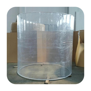 Fish aquarium tank 1000 gallons acrylic round fish tank aquarium acrylic cylinder aquarium fish tank