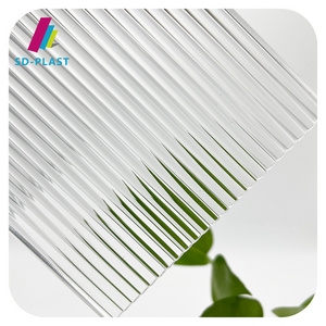 Custom size 1mm-6mm acrylic sheet price embossed ribbed acrylic sheets factories in china