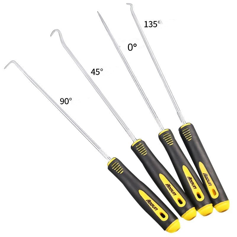 Professional Hook Pick Set Short Long Picks Gasket O-Ring Seal Remover Craft Tools