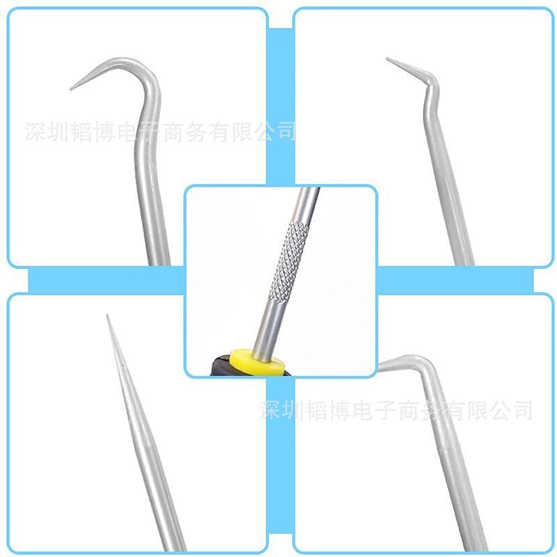 4 pcs Car Remover Tool Set Auto Pick and Hook Set Pull Hook Pick Puller