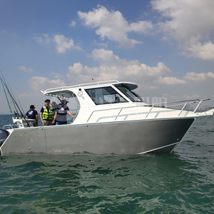 CCS Standards Catamaran Boat Catamaran Passenger Boat Aluminum CE Certificated 7.3m 24ft Poseidon Boat 3 Years 200-350HP CN;SHN