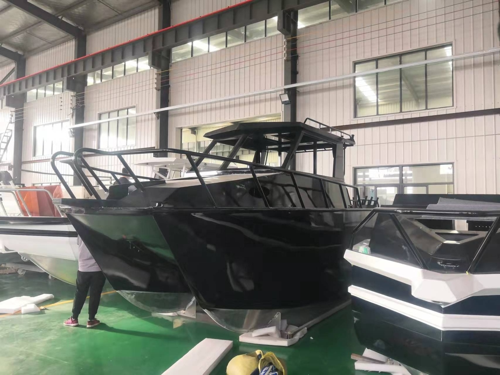 CCS Standards Catamaran Boat Catamaran Passenger Boat Aluminum CE Certificated 7.3m 24ft Poseidon Boat 3 Years 200-350HP CN;SHN