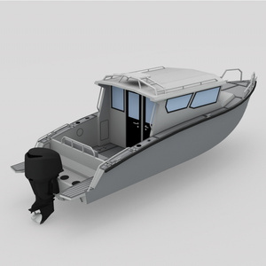 8m Blade Craft Multifunctional Pilot Patrol Ambulance Boat All Welded Aluminum Fishing Boat