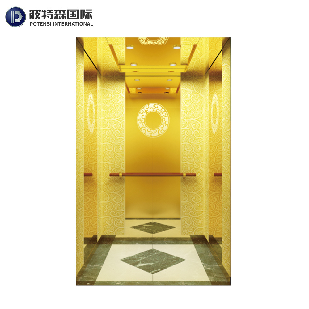 Safe High Quality Fuji Factory Observation Lifts Glass Elevators with customized decoration and good view