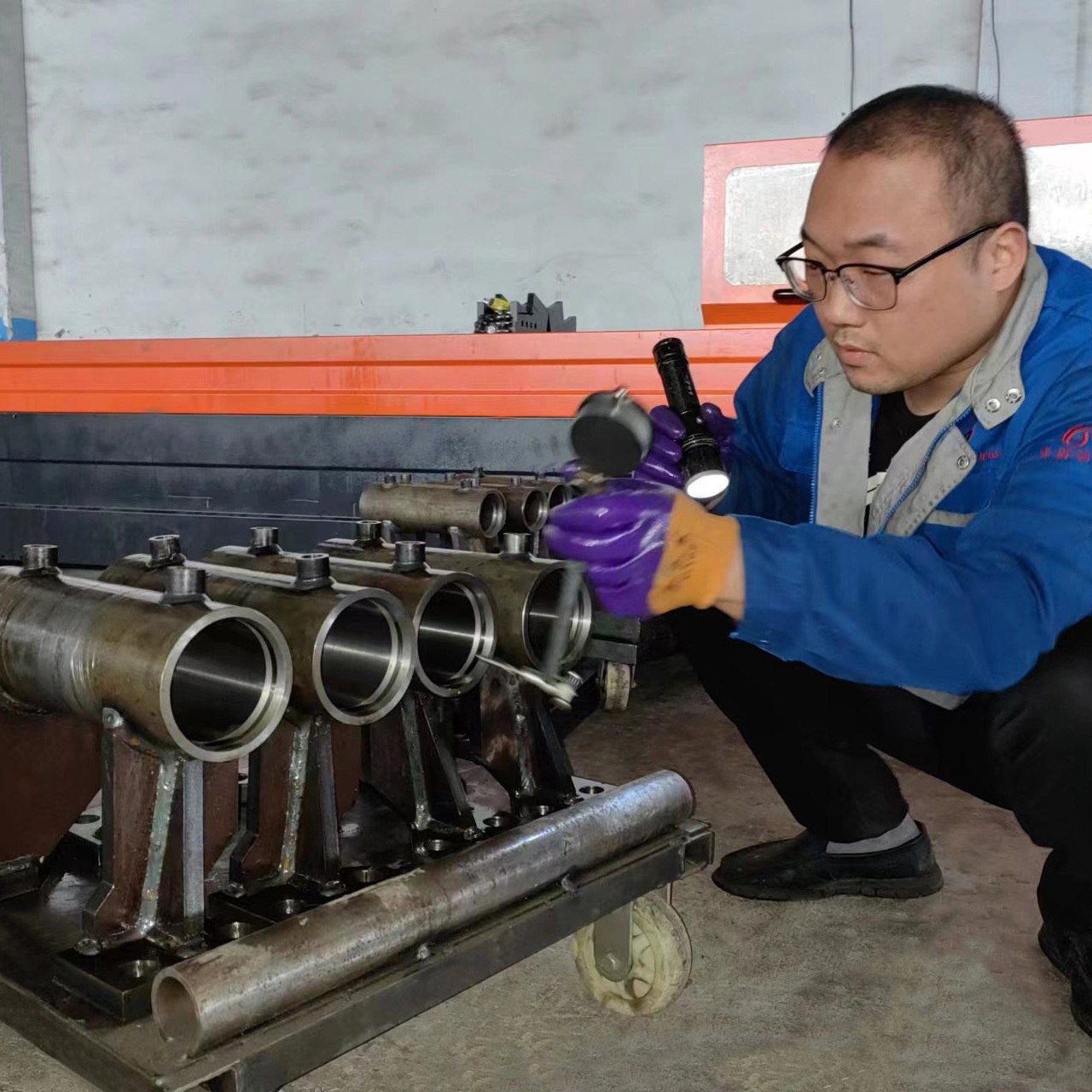 Factory direct double piston rod hydraulic cylinder booster cylinders for machinery