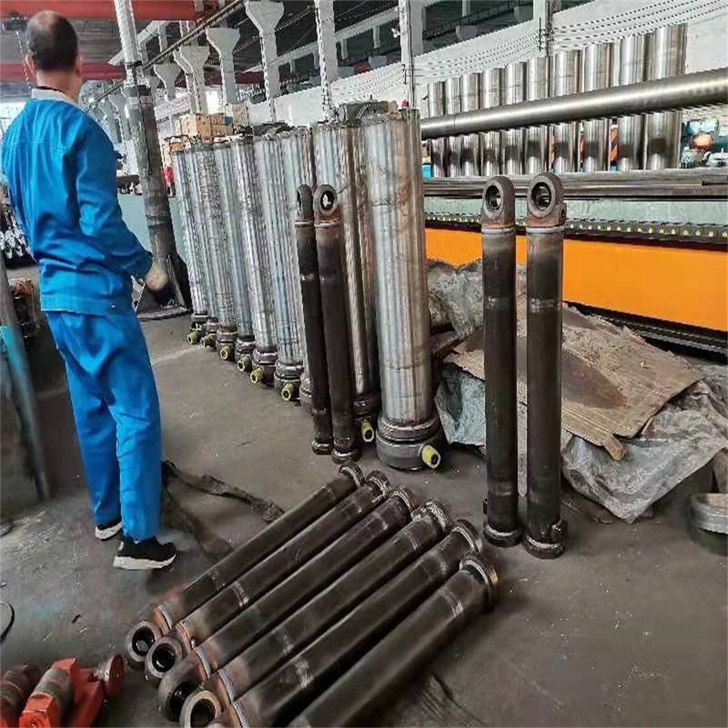 Special Double Acting Hydraulic Oil Cylinder for Building Construction