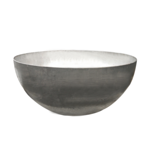 fire pit steel dish cap 36" steel pipe end cap