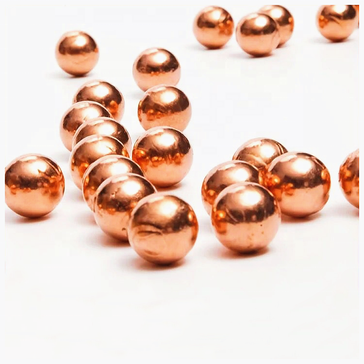 Wholesale 1.5mm 3mm 4mm 5mm 5.95mm 6mm 8mm 10mm 99.99% Pure Solid copper sphere balls