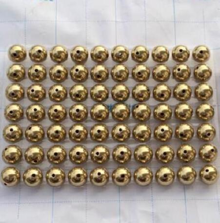 High precision solid brass ball sphere 5mm 5.556mm copper ball