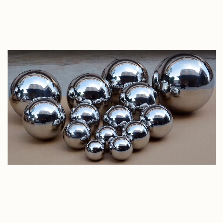 High polished 16mm 19mm 25mm 32mm 38mm 50mm 60mm 80mm 100mm 150mm Mirror smooth large hollow stainless steel ball for decoration