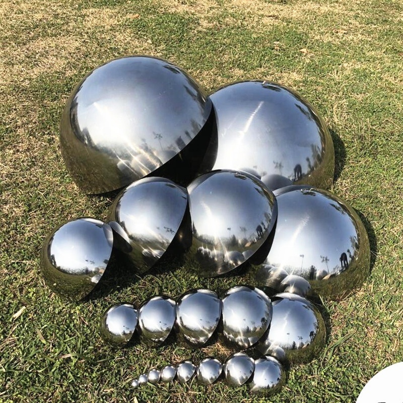 Diameter 500mm 600mm 700mm hollow stainless steel hemispheres for sale