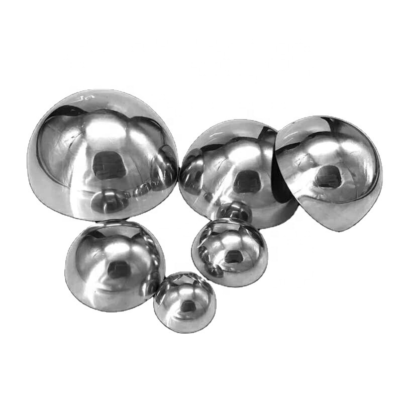 Diameter 500mm 600mm 700mm hollow stainless steel hemispheres for sale