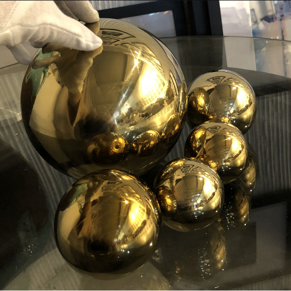 Factory Wholesale copper balls hollow brass ball with hole