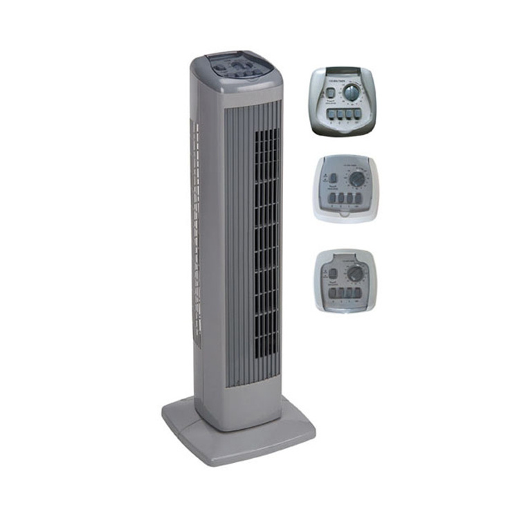 Wholesale timer setting vertical switch three speed powerful oscillating cooling tower cooler fan