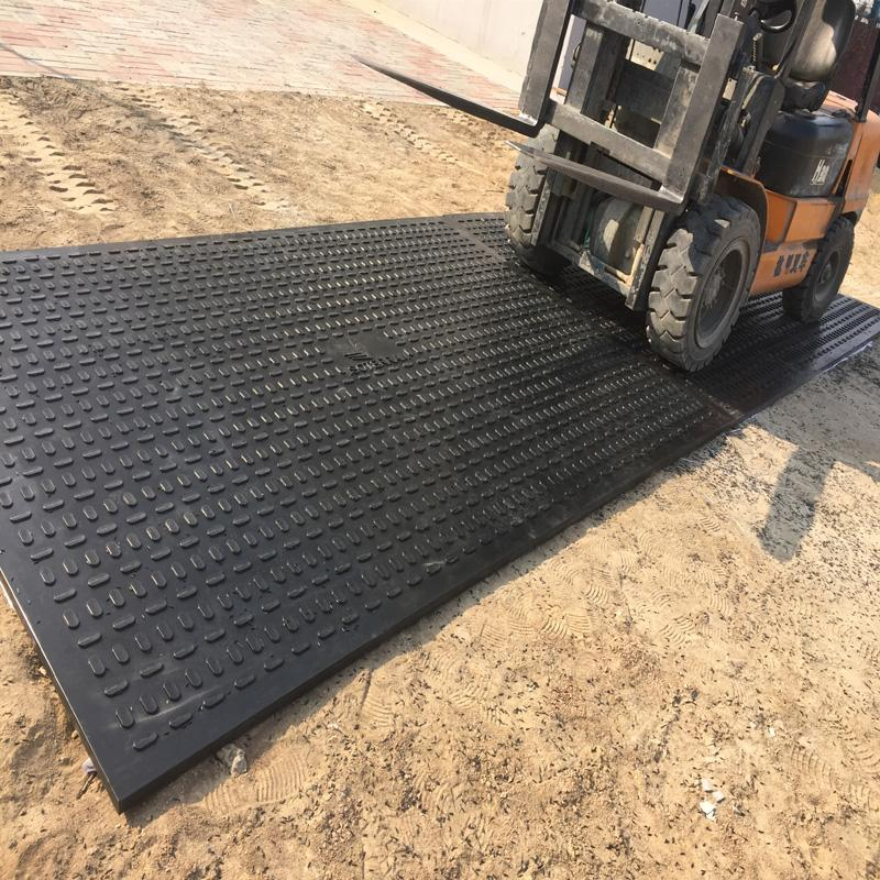 Hard Plastic Construction Mats Temporary Ground Protection Mats Swamp Mats