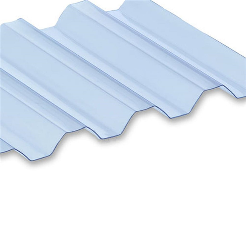 Hot Proof Plastic Wall Panel UPVC Corrugated Roof Tile PVC Hollow Roofing Sheet For Warehouse