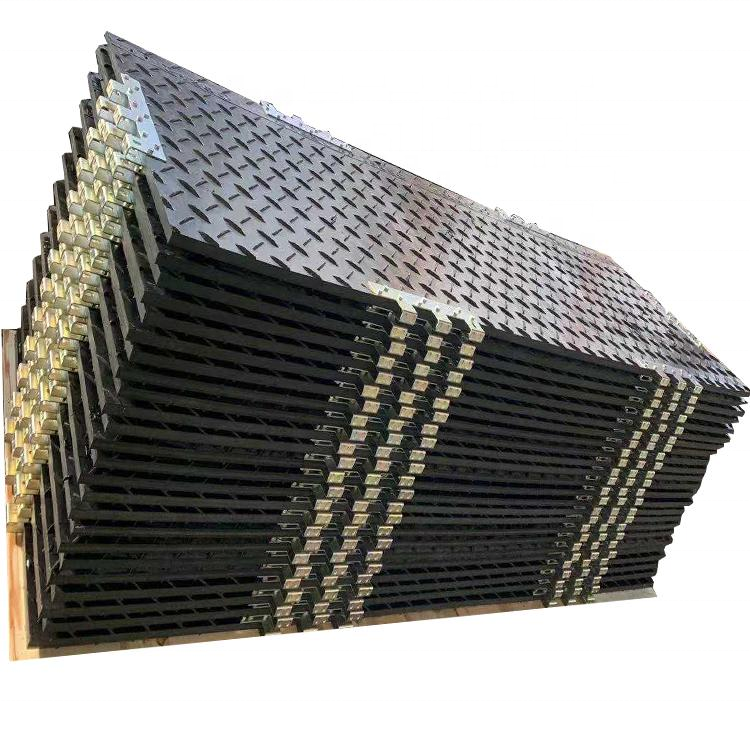 Hard Plastic Construction Mats Temporary Ground Protection Mats Swamp Mats