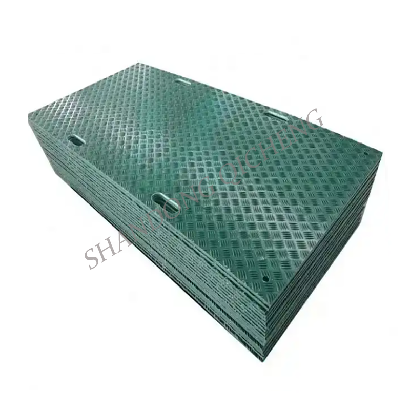 Plastic Oil Rig Heavy Duty Ground Protection Mats Trackway Matting