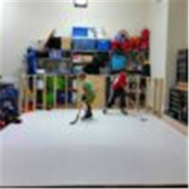 PE Material 1200*1000Mm Hockey Synthetic Ice Rinks Portable Roller Skating Flooring