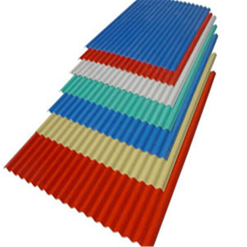 Upvc Plastic Corrugated Shingles/Pvc Trapezoidal Roofing Sheets