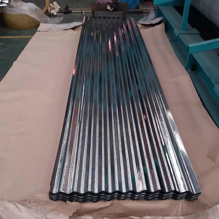 On time delivery Galvanized roofing sheet 0.3mm 0.4mm 0.5mm Aluzinc roof corrugated steel iron sheets for house