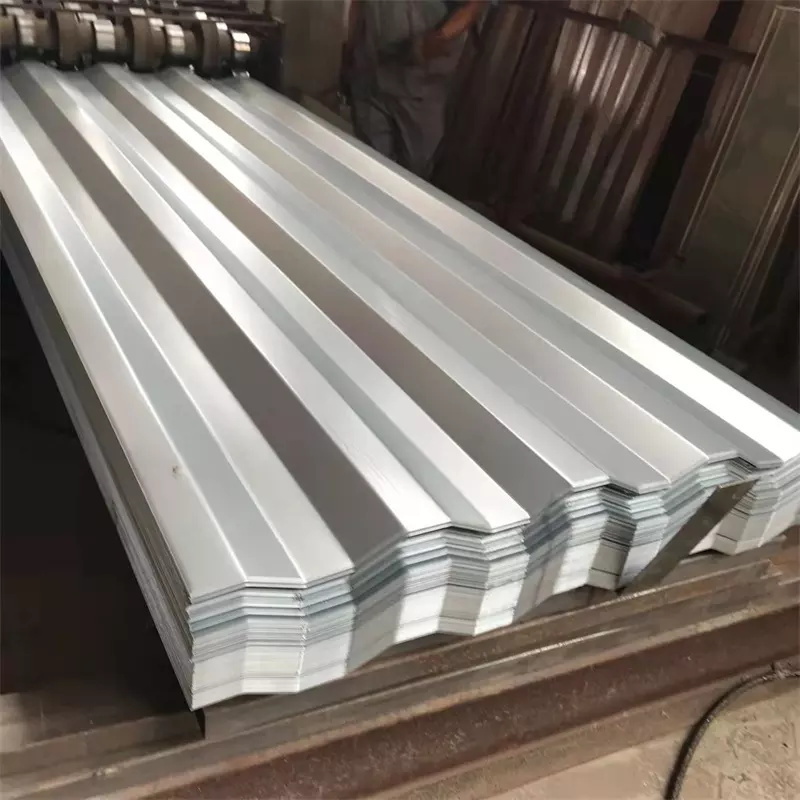 On time delivery Galvanized roofing sheet 0.3mm 0.4mm 0.5mm Aluzinc roof corrugated steel iron sheets for house