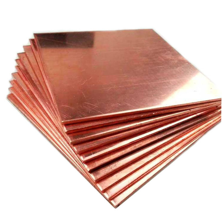 Hot selling  99.99% copper cathode plate Red pure copper flat sheet price per kg