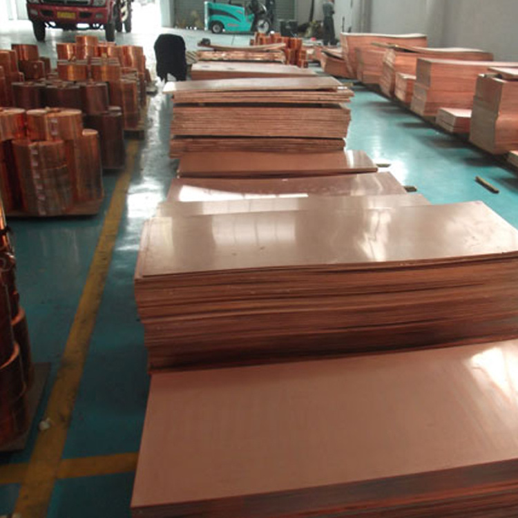 C11000 C10100 C10200 C1100 3mm Copper Sheet And Copper Plate For Industry And Building