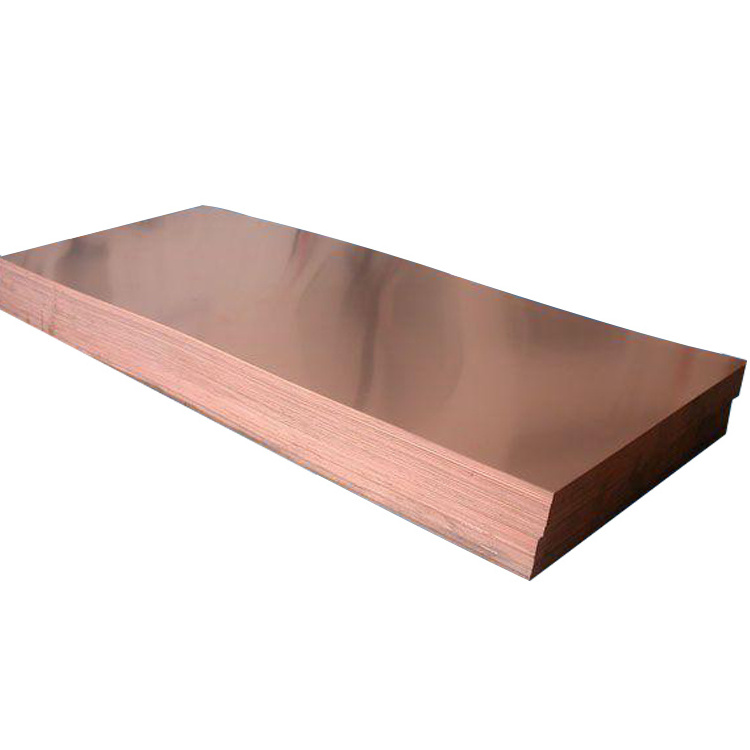 Hot selling  99.99% copper cathode plate Red pure copper flat sheet price per kg