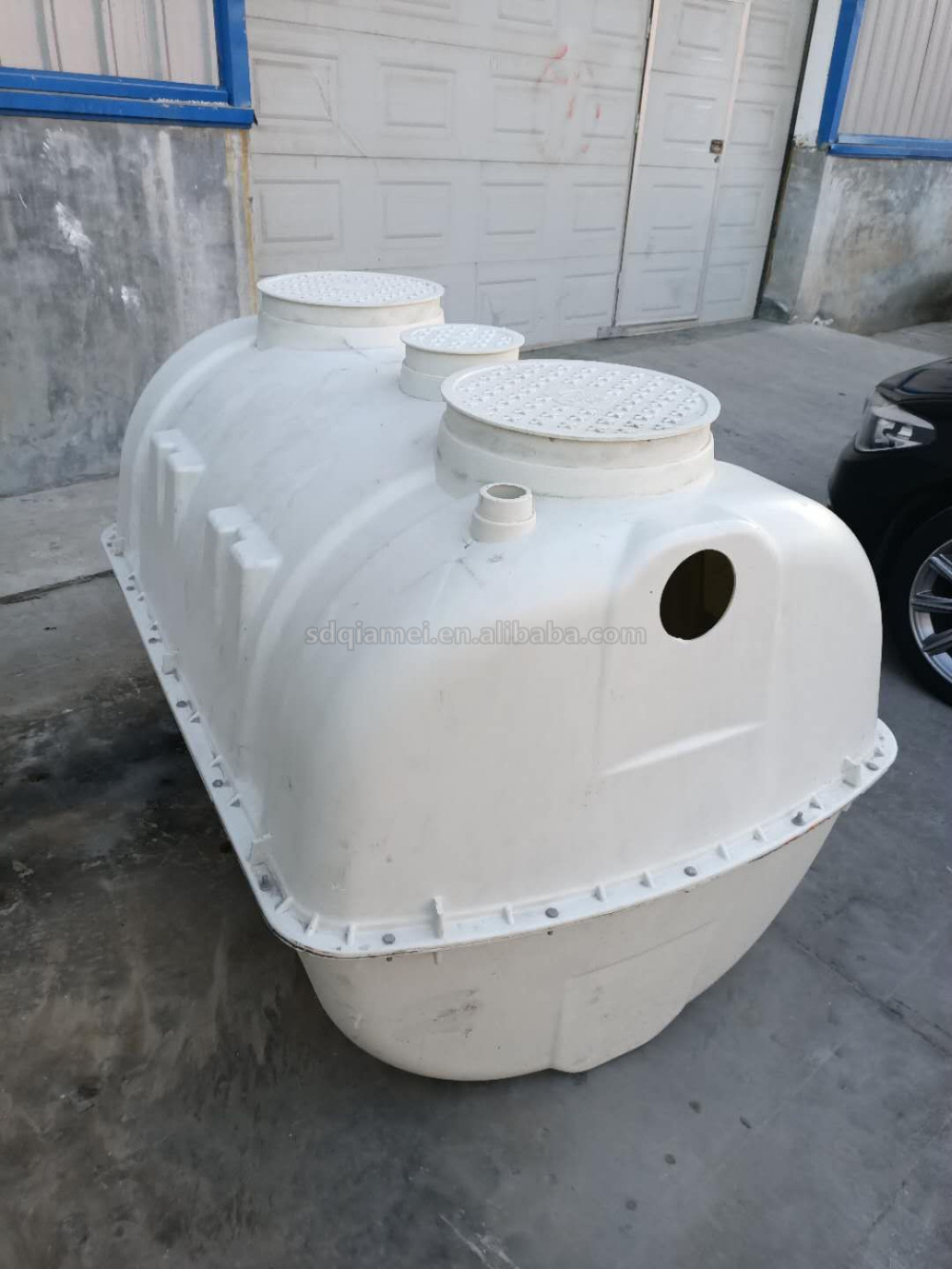 Underground used FRP septic tank/plastic material tank