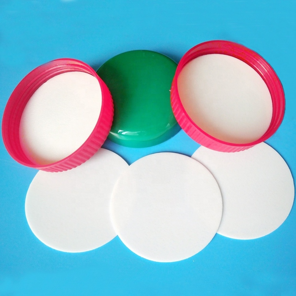 food grade PE foam seal liner/ plastic bottle cap  seal liner