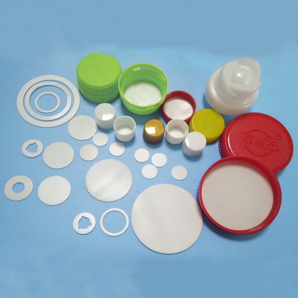 food grade PE foam seal liner/ plastic bottle cap  seal liner