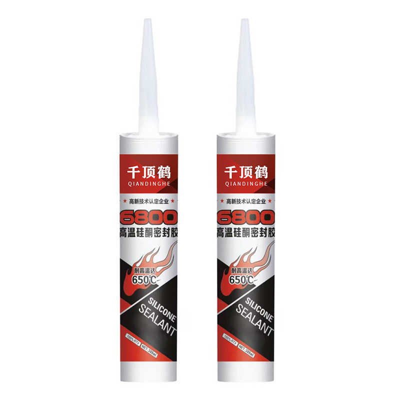 Silicone Sealant Caulk Waterproof And Mold Mildew Resistant Clear Glue Glass Cement Silicone Adhesive Sealant